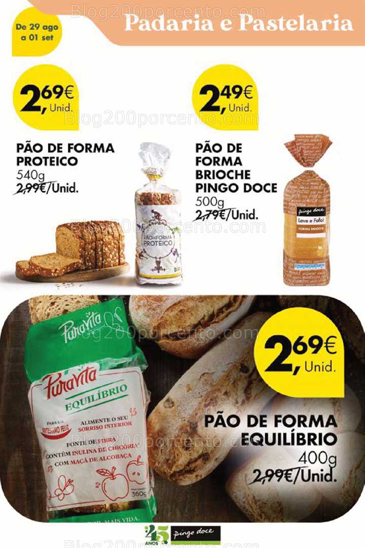 Antevisão Folheto PINGO DOCE Promoções Fim de Semana - 29 agosto a 1 setembro