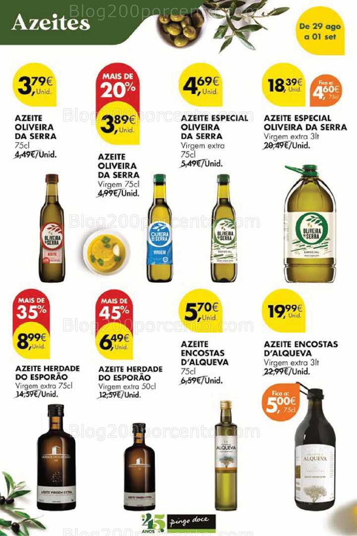 Antevisão Folheto PINGO DOCE Promoções Fim de Semana - 29 agosto a 1 setembro