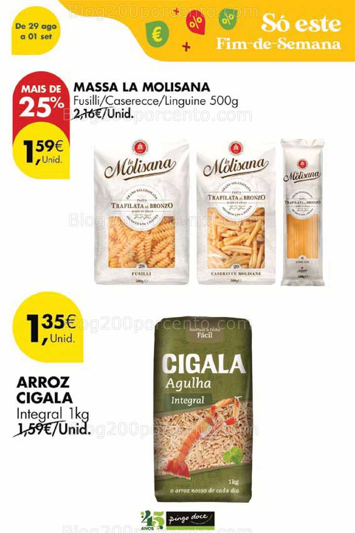 Antevisão Folheto PINGO DOCE Promoções Fim de Semana - 29 agosto a 1 setembro
