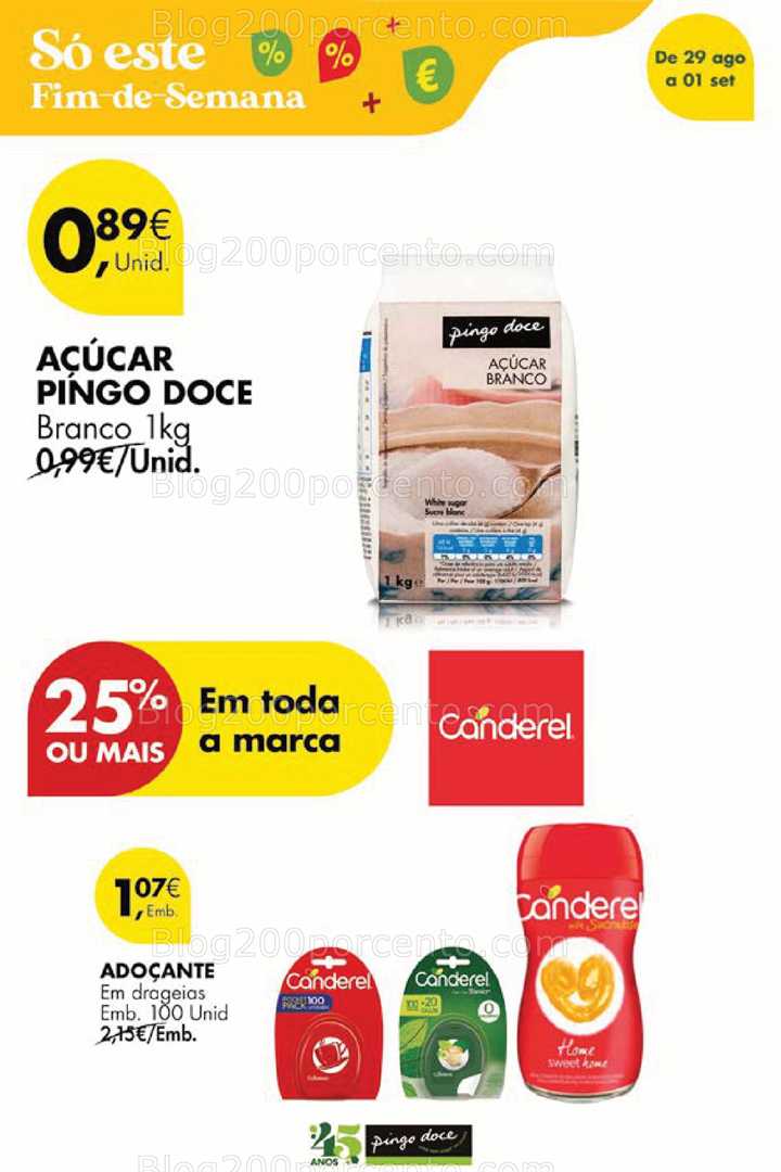 Antevisão Folheto PINGO DOCE Promoções Fim de Semana - 29 agosto a 1 setembro