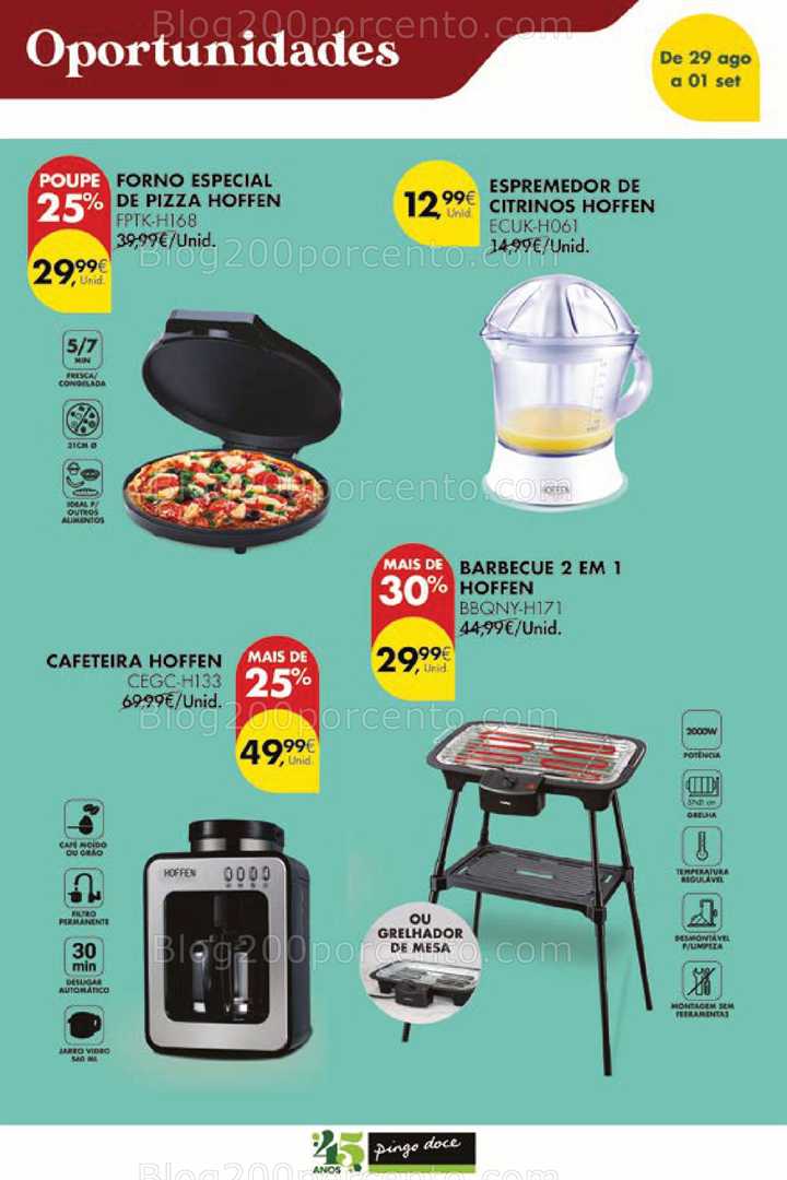 Antevisão Folheto PINGO DOCE Bazar Promoções Fim de Semana - 29 agosto a 1 setembro