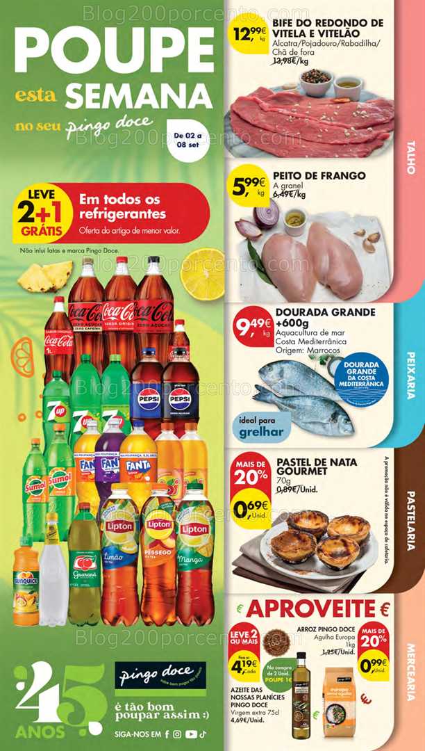 Antevisão Folheto PINGO DOCE Lojas Pequenas Promoções de 2 a 8 setembro