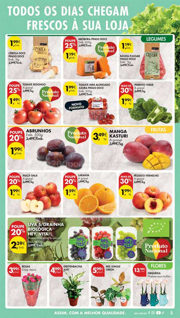Antevisão Folheto PINGO DOCE Lojas Médias Promoções de 2 a 8 setembro