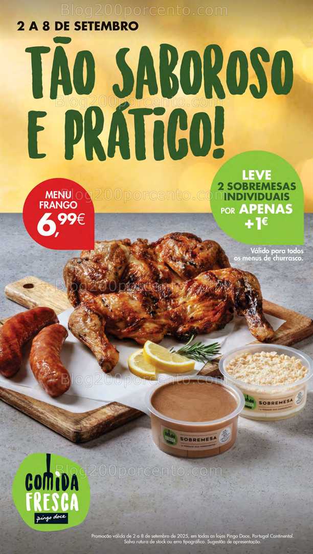 Antevisão Folheto PINGO DOCE Lojas Médias Promoções de 2 a 8 setembro