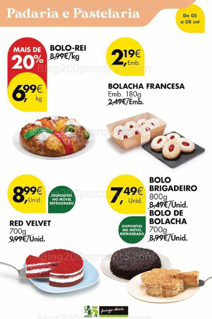 Antevisão Folheto PINGO DOCE Promoções Fim de Semana - 5 a 8 setembro