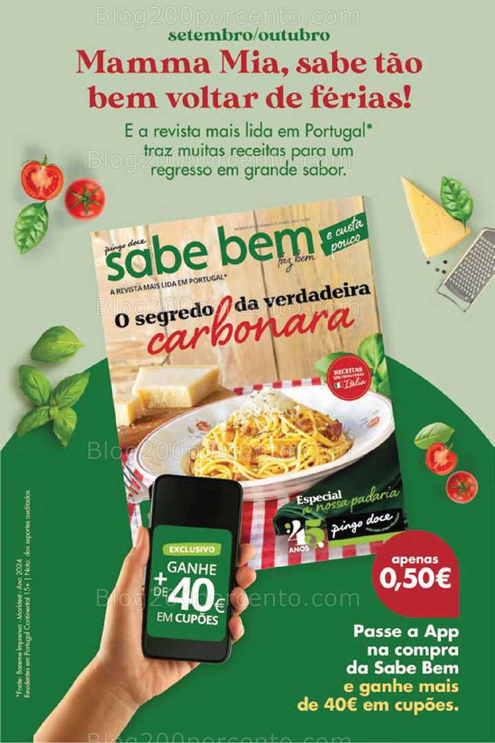 Antevisão Folheto PINGO DOCE Promoções Fim de Semana - 5 a 8 setembro