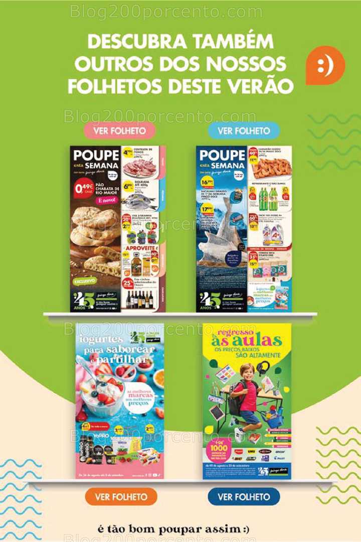 Antevisão Folheto PINGO DOCE Promoções Fim de Semana - 5 a 8 setembro