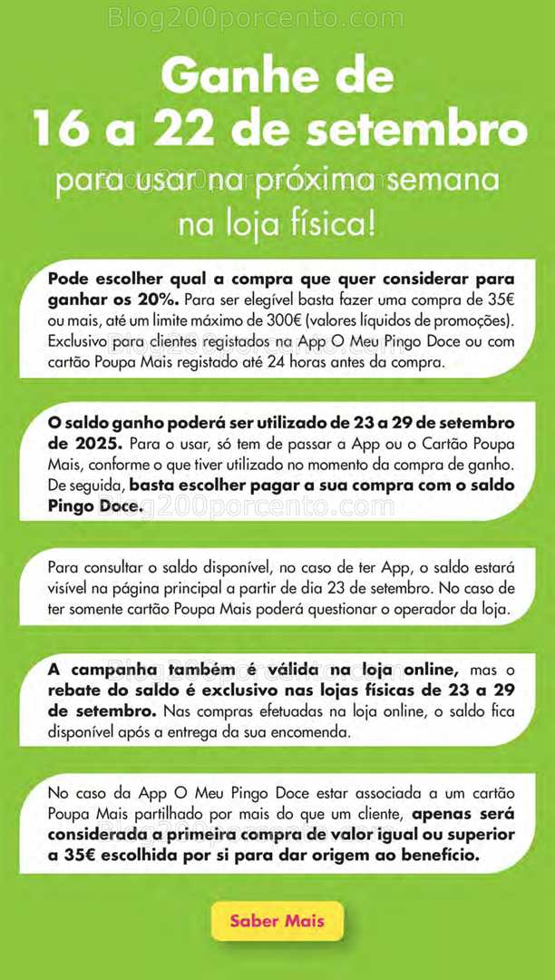 Antevisão Folheto PINGO DOCE Lojas Pequenas Promoções de 16 a 22 setembro