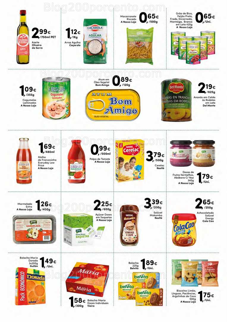 Antevisão Folheto A NOSSA LOJA Promoções de 6 e 21 setembro