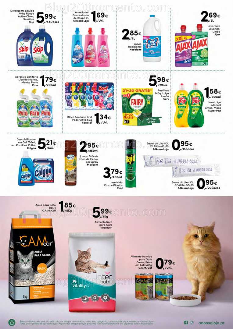 Antevisão Folheto A NOSSA LOJA Promoções de 6 e 21 setembro