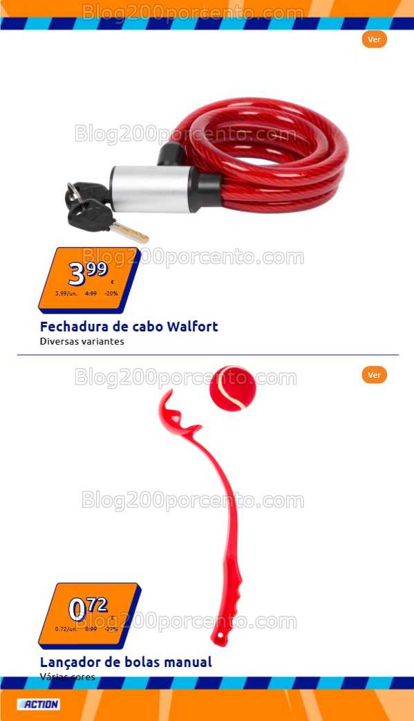 Antevisão Folheto ACTION Promoções de 3 a 9 setembro