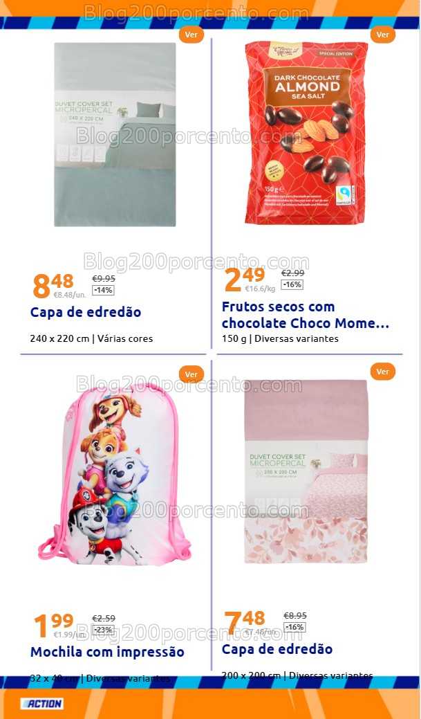 Antevisão Folheto ACTION Promoções de 3 a 9 setembro