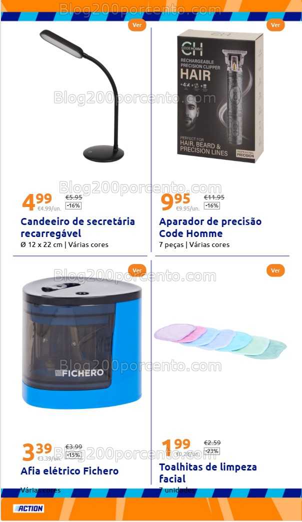 Antevisão Folheto ACTION Promoções de 3 a 9 setembro