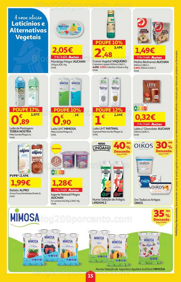 Antevisão Folheto AUCHAN Super Poupança Promoções de 4 a 10 setembro