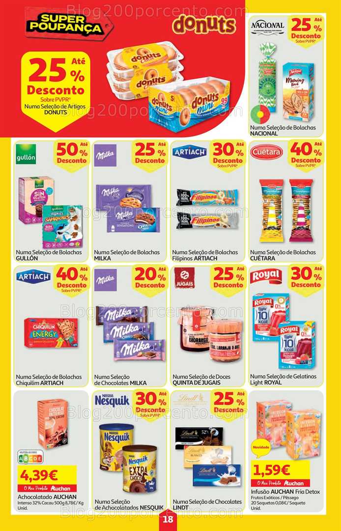 Antevisão Folheto AUCHAN Super Poupança Promoções de 4 a 10 setembro