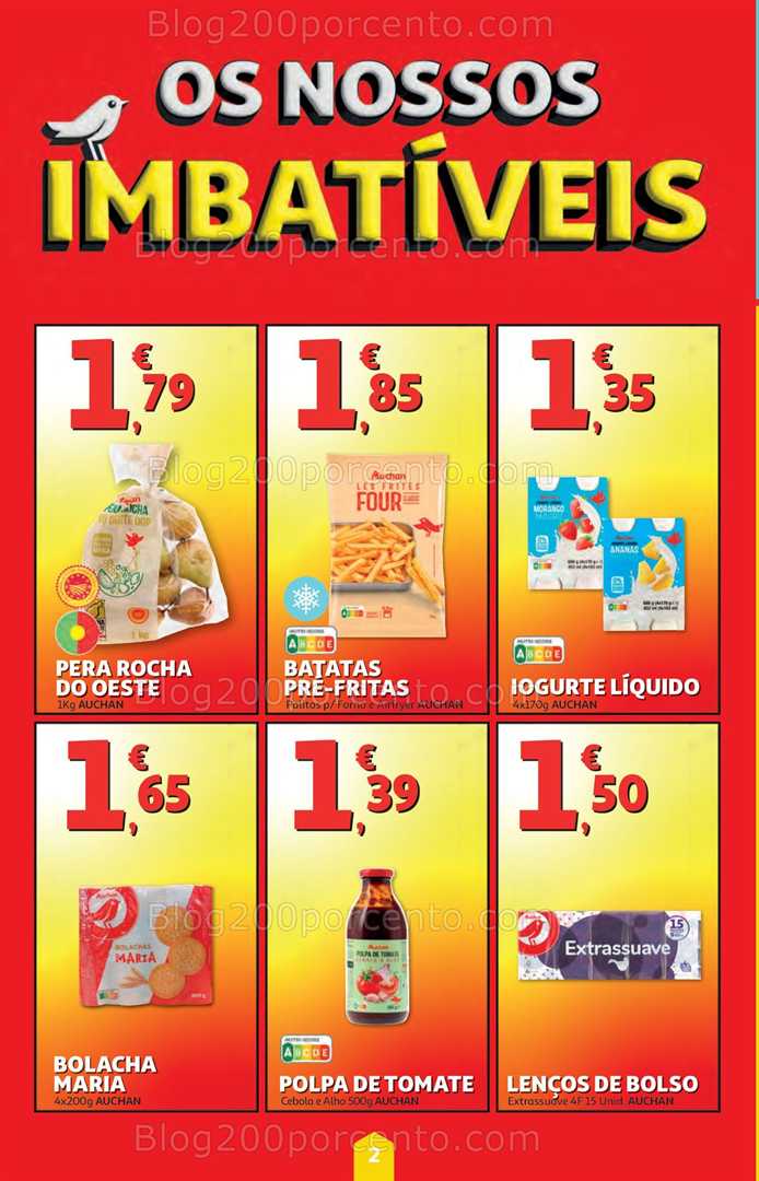 Antevisão Folheto AUCHAN Super Poupança Promoções de 4 a 10 setembro