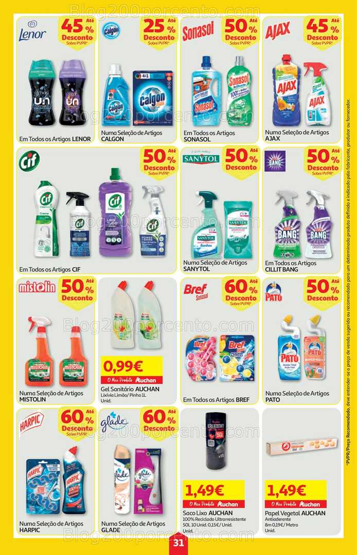 Antevisão Folheto AUCHAN Super Poupança Promoções de 4 a 10 setembro