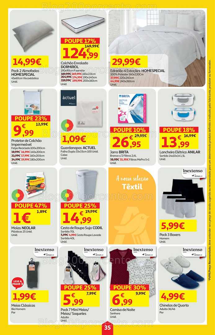 Antevisão Folheto AUCHAN Super Poupança Promoções de 4 a 10 setembro