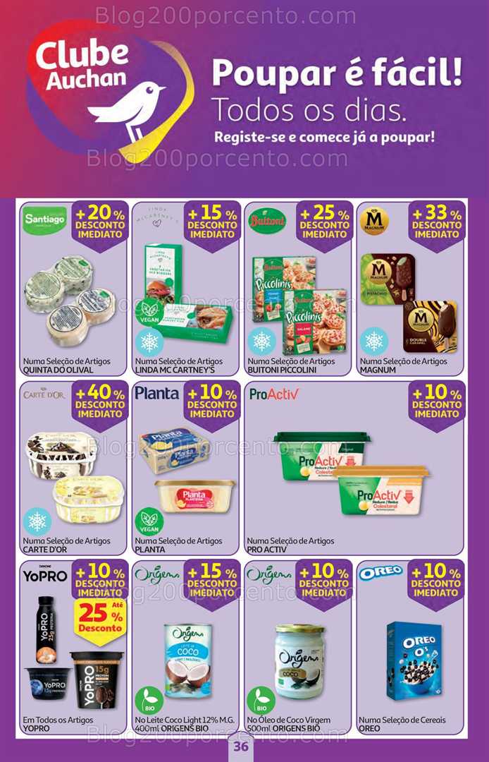 Antevisão Folheto AUCHAN Super Poupança Promoções de 4 a 10 setembro