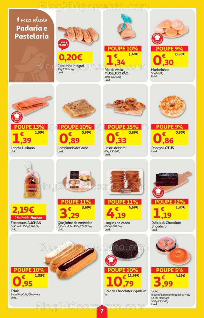 Antevisão Folheto AUCHAN Super Poupança Promoções de 4 a 10 setembro