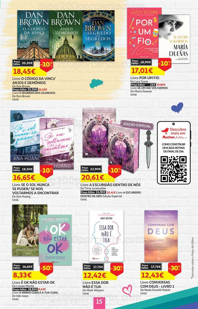 Antevisão Folheto AUCHAN Regresso às Aulas Promoções de 4 a 17 setembro