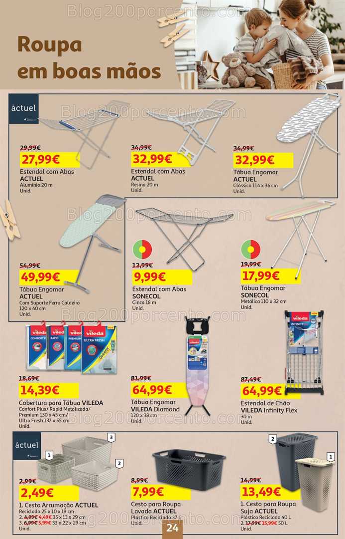 Antevisão Folheto AUCHAN Regresso às Aulas Promoções de 4 a 17 setembro