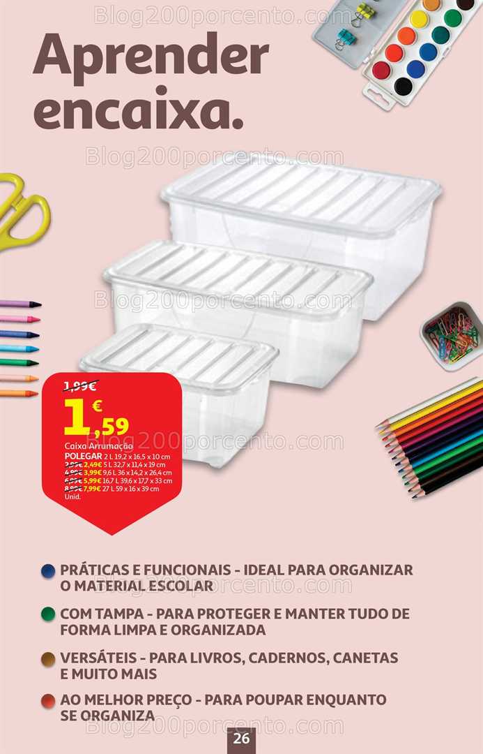 Antevisão Folheto AUCHAN Regresso às Aulas Promoções de 4 a 17 setembro