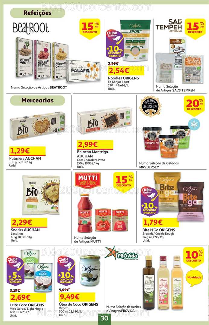 Antevisão Folheto AUCHAN Regresso às Aulas Promoções de 4 a 17 setembro