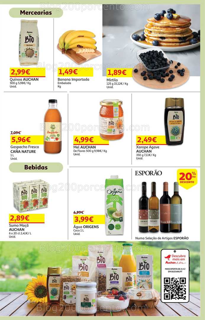Antevisão Folheto AUCHAN Regresso às Aulas Promoções de 4 a 17 setembro
