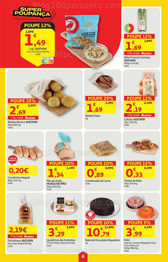 Antevisão Folheto AUCHAN - MINIPREÇO Promoções de 4 a 10 setembro