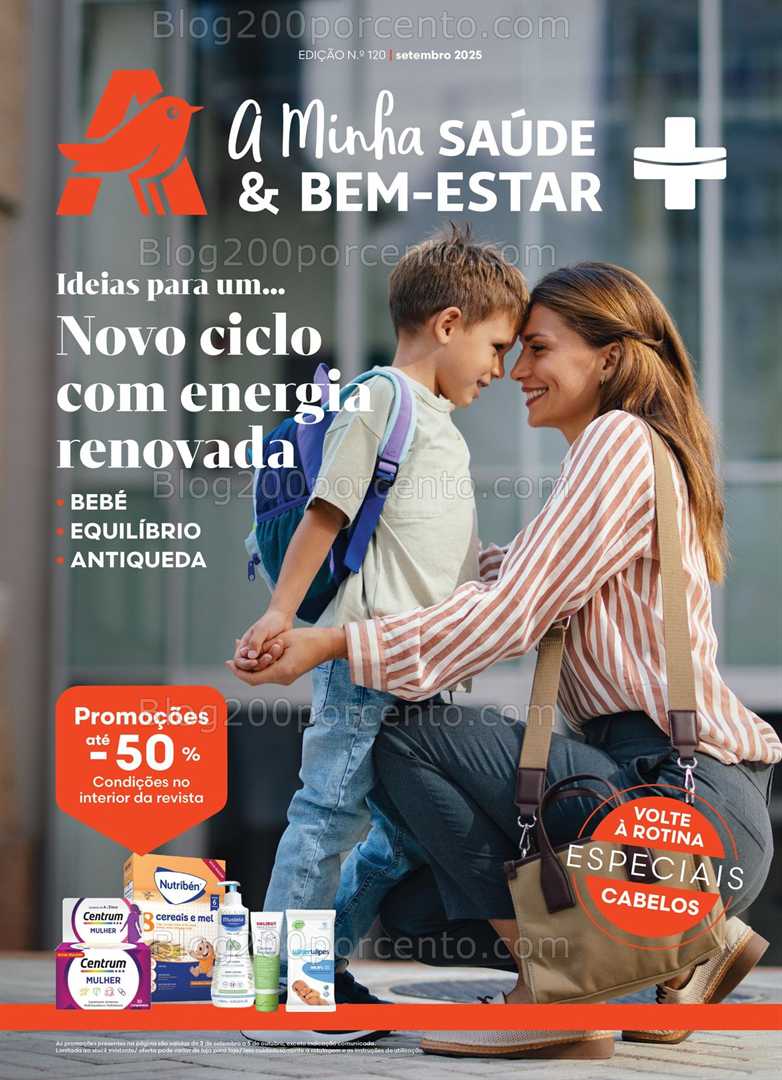 Antevisão Folheto AUCHAN Saúde e Bem-Estar Promoções de 3 setembro a 5 outubro