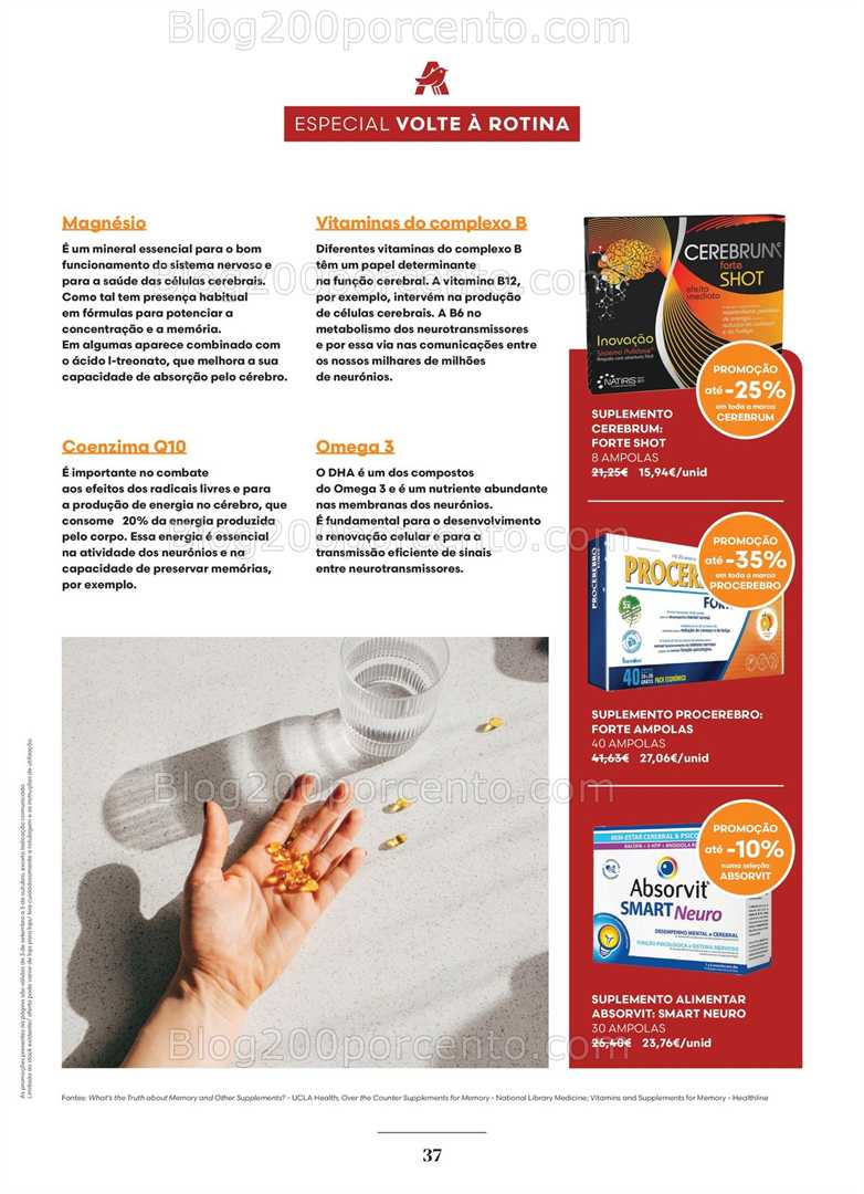 Antevisão Folheto AUCHAN Saúde e Bem-Estar Promoções de 3 setembro a 5 outubro