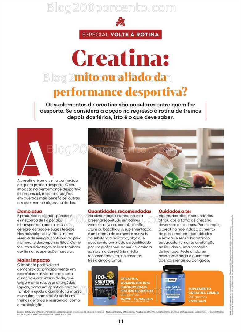 Antevisão Folheto AUCHAN Saúde e Bem-Estar Promoções de 3 setembro a 5 outubro