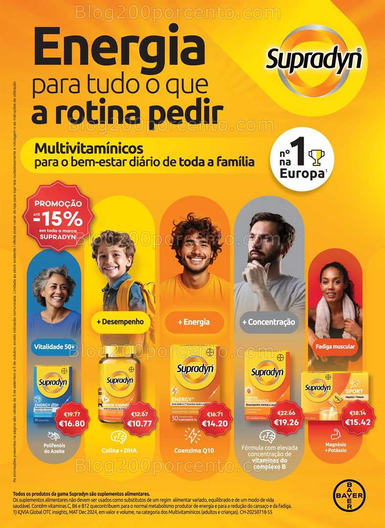 Antevisão Folheto AUCHAN Saúde e Bem-Estar Promoções de 3 setembro a 5 outubro