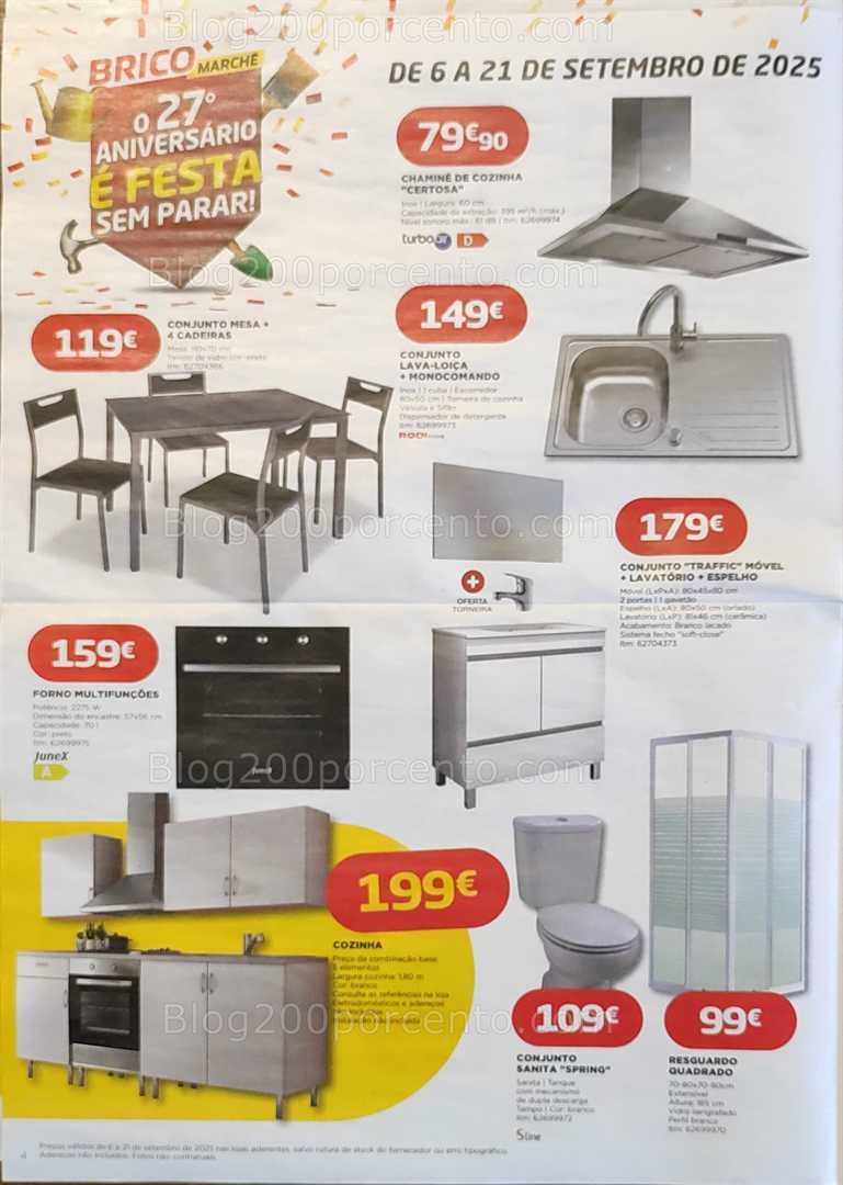 Antevisão Folheto BRICOMARCHÉ Promoções de 6 a 21 setembro