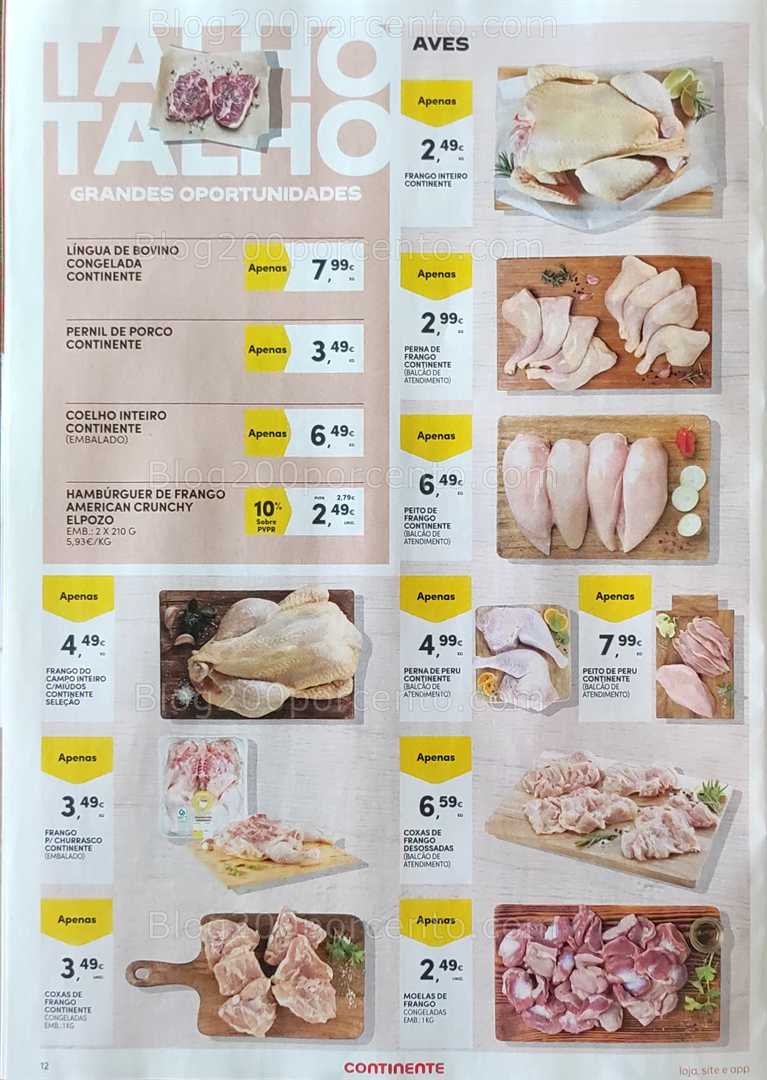 Antevisão Folheto CONTINENTE Promoções de 2 a 8 setembro