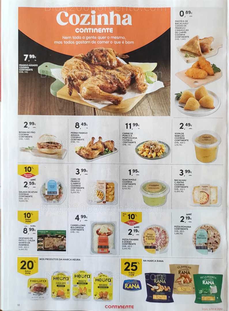 Antevisão Folheto CONTINENTE Promoções de 2 a 8 setembro