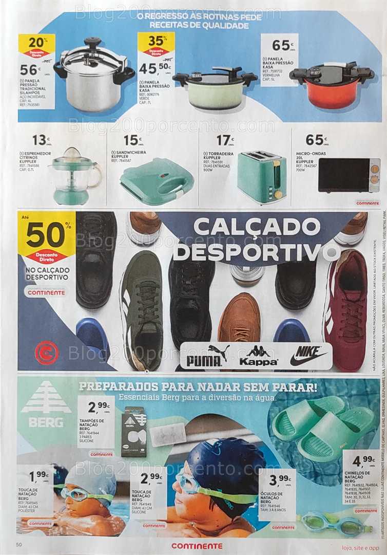 Antevisão Folheto CONTINENTE Promoções de 2 a 8 setembro