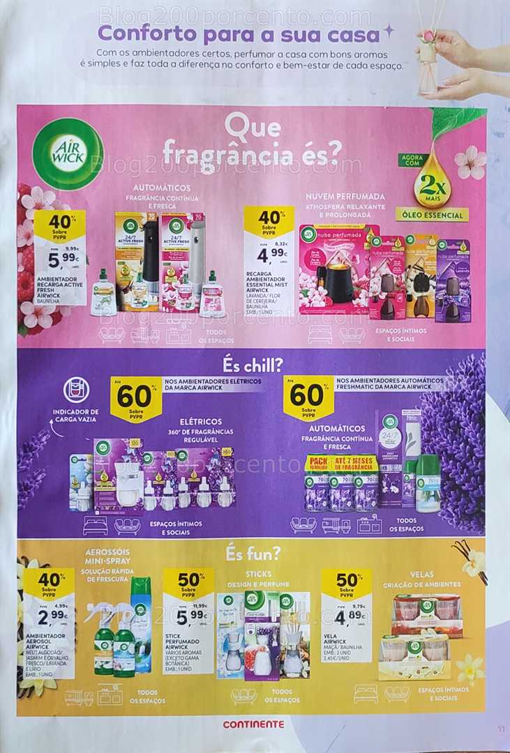 Antevisão Folheto CONTINENTE Limpeza Promoções de 2 a 14 setembro