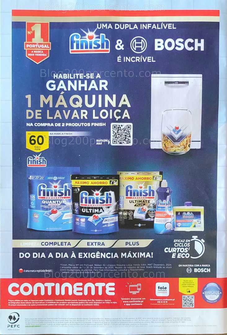 Antevisão Folheto CONTINENTE Limpeza Promoções de 2 a 14 setembro