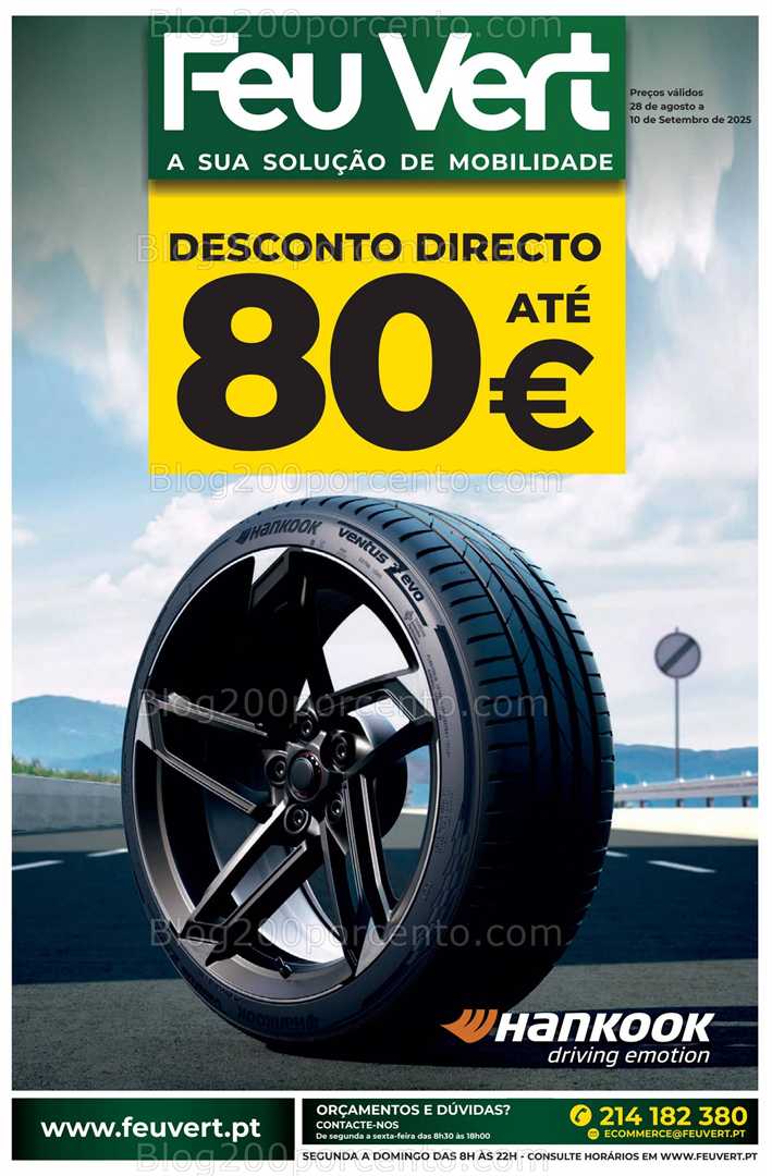 Antevisão Folheto FEU VERT Promoções de 28 agosto a 10 setembro