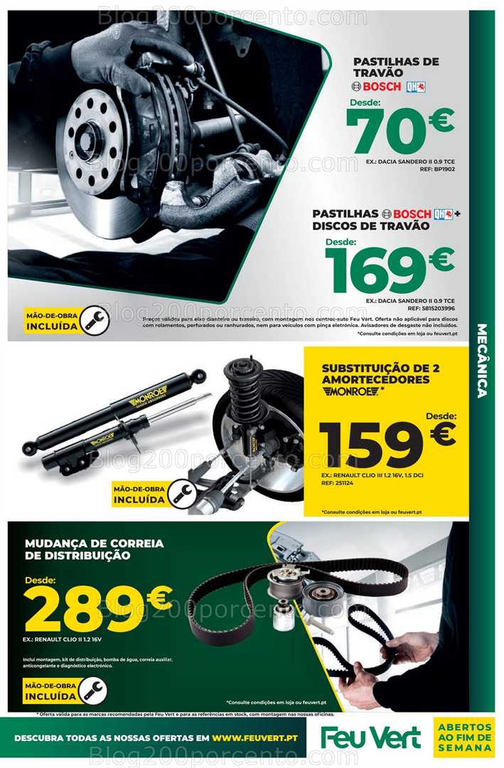 Antevisão Folheto FEU VERT Promoções de 28 agosto a 10 setembro