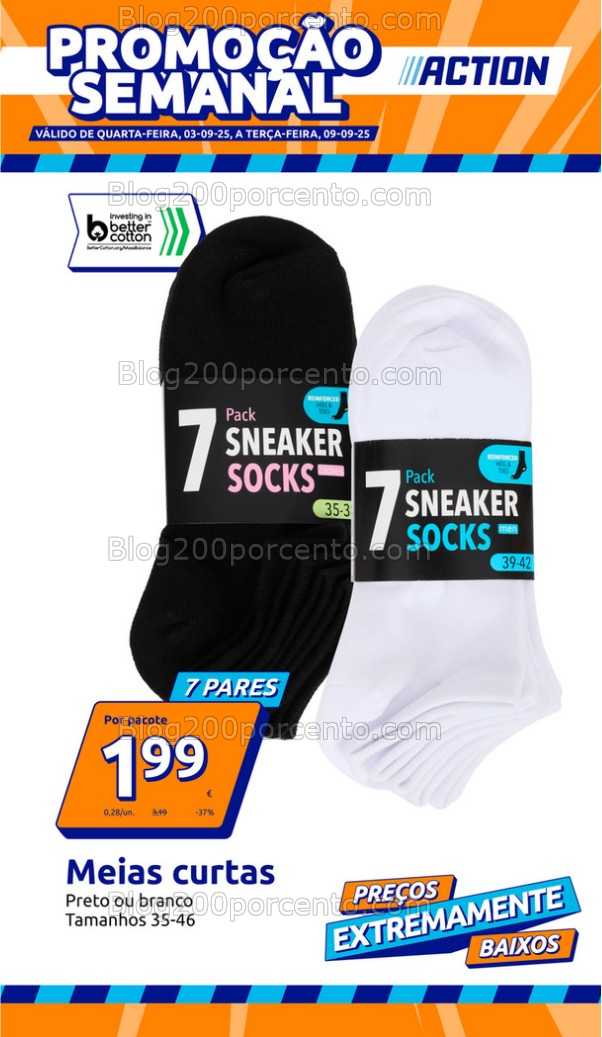 Antevisão Folheto ACTION Promoções de 3 a 9 setembro