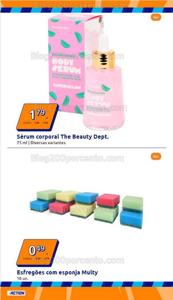 Antevisão Folheto ACTION Promoções de 3 a 9 setembro