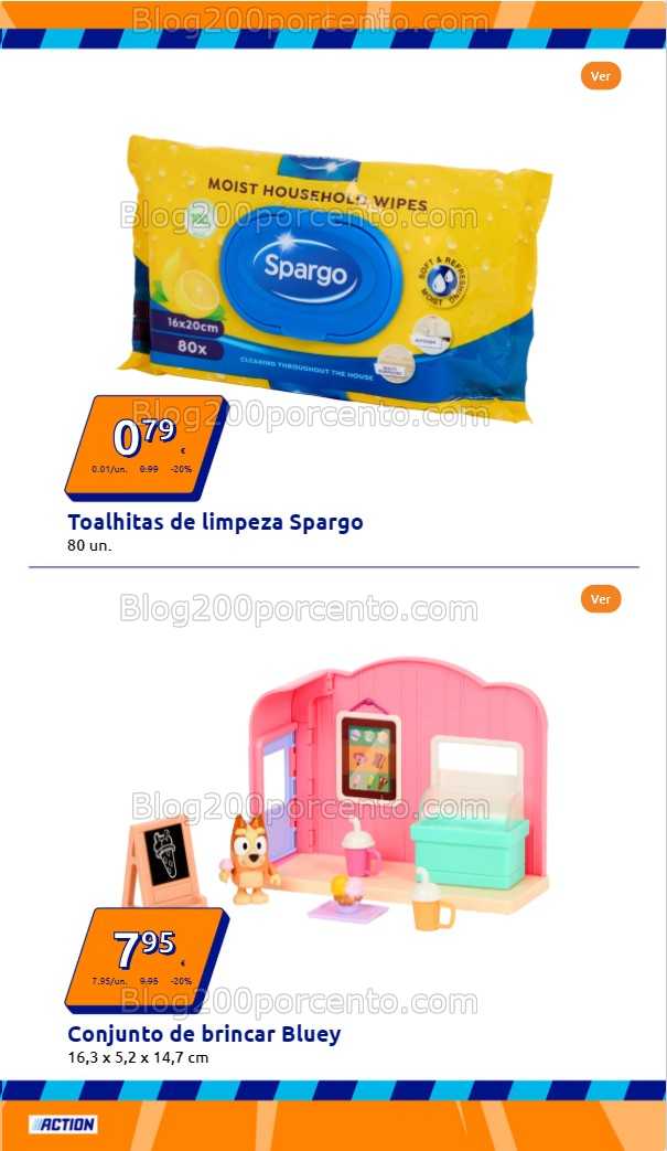 Antevisão Folheto ACTION Promoções de 3 a 9 setembro