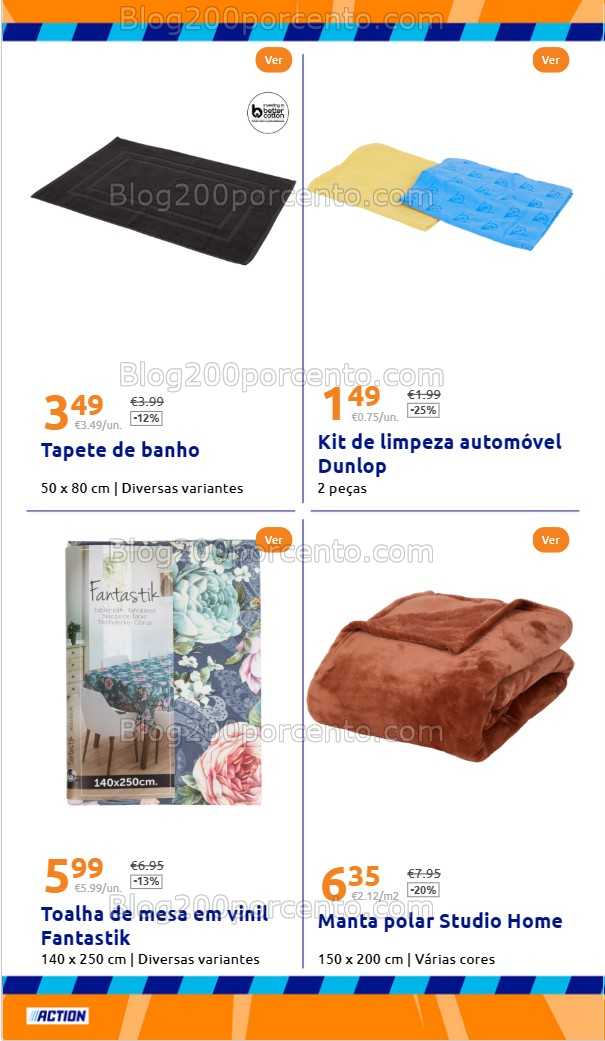 Antevisão Folheto ACTION Promoções de 3 a 9 setembro