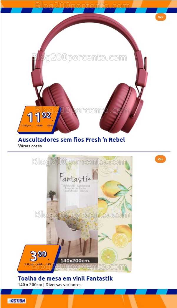 Antevisão Folheto ACTION Promoções de 3 a 9 setembro