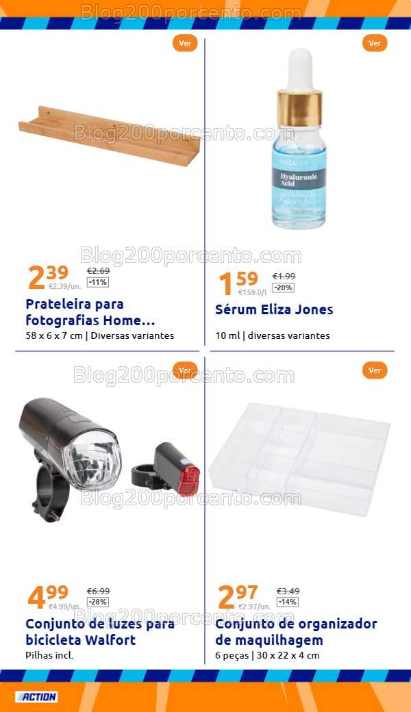 Antevisão Folheto ACTION Promoções de 3 a 9 setembro