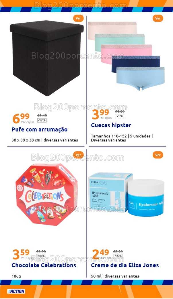 Antevisão Folheto ACTION Promoções de 3 a 9 setembro