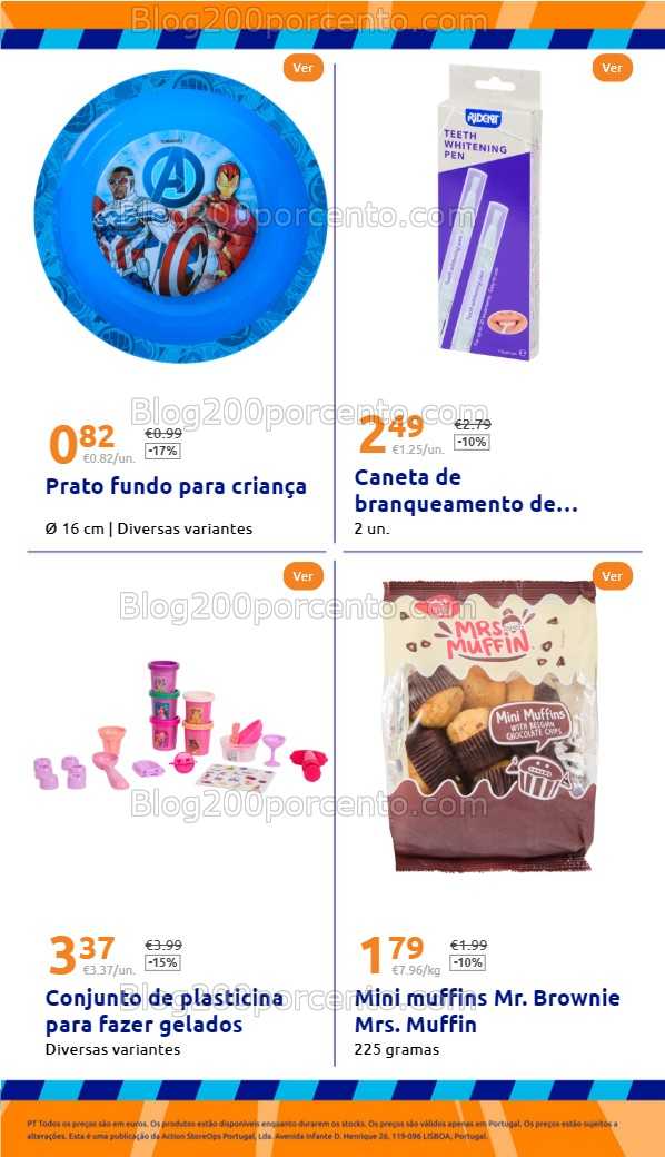 Antevisão Folheto ACTION Promoções de 3 a 9 setembro